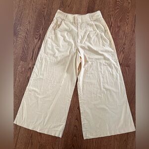 FREE PEOPLE Menorca Wide Leg Pants Cotton Baggy Oversized‎ Lightweight Boho 12